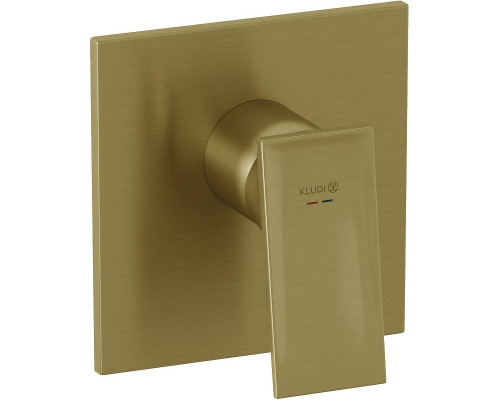 Смеситель для душа Kludi Decus 54755N075 Золото брашированное