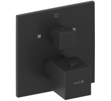 Смеситель для душа Kludi Decus 548103975 с термостатом Черный матовый