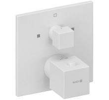 Смеситель для душа Kludi Decus 548105375 с термостатом Белый матовый