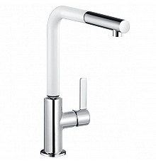 Смеситель для кухни Kludi L-Ine 408519375 Белый Хром