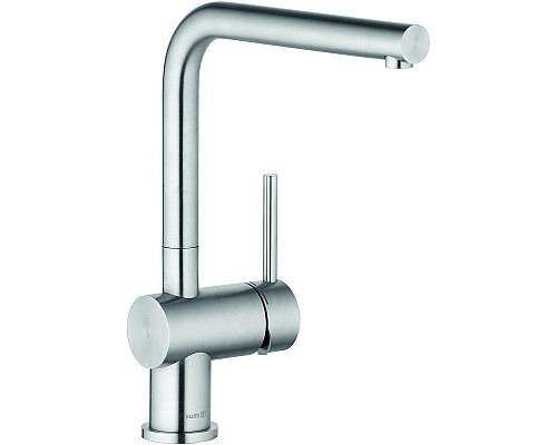 Приобрести Смеситель для кухни Kludi L Steel 45803F877 Сталь в магазине сантехники Santeh-Crystal.ru