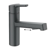 Смеситель для кухни Kludi M3 585813975 цвет Черный матовый