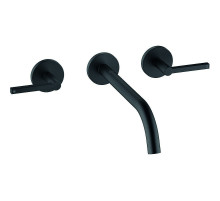 Смеситель для раковины Kludi Nova Fonte Puristic 201463915 Черный матовый