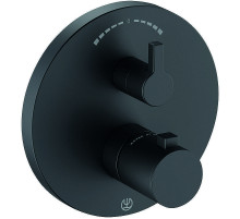 Смеситель для душа Kludi Nova Fonte Puristic 208303915 Черный матовый