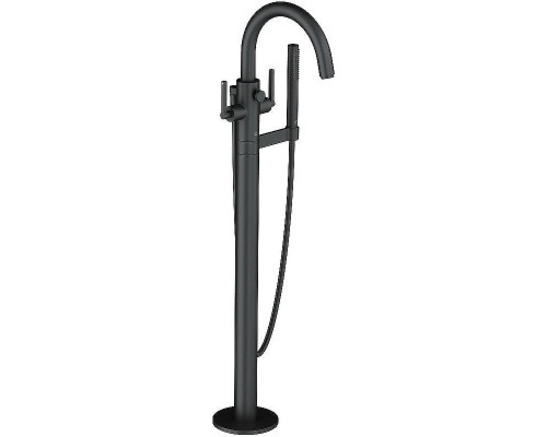 Смеситель для ванны Kludi Nova Fonte Puristic 205903915 Черный матовый