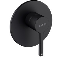 Смеситель для душа Kludi Nova Fonte Puristic 207553915 Черный матовый