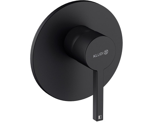 Смеситель для душа Kludi Nova Fonte Puristic 207553915 Черный матовый