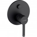 Смеситель для душа Kludi Nova Fonte Puristic 207593915 Черный матовый