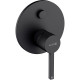 Смеситель для душа Kludi Nova Fonte Puristic 207593915 Черный матовый