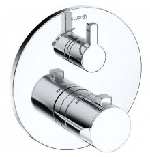 Смеситель для душа Kludi Nova Fonte Puristic 208850515 с термостатом Хром