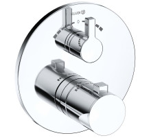 Смеситель для душа Kludi Nova Fonte Puristic 208100515 с термостатом Хром