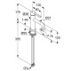 Смеситель для раковины Kludi Nova Fonte Pura 20028N015 цвет Золото брашированное