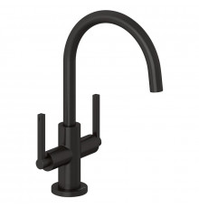 Смеситель для раковины Kludi Nova Fonte Puristic 20118N215 цвет Оружейная сталь брашированная