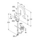 Смеситель для раковины Kludi Nova Fonte Puristic 20118N215 цвет Оружейная сталь брашированная