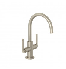 Смеситель для раковины Kludi Nova Fonte Puristic 20118N515 цвет Никель брашированный