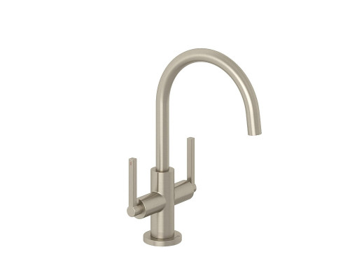 Смеситель для раковины Kludi Nova Fonte Puristic 20118N515 цвет Никель брашированный