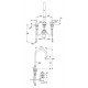 Смеситель для раковины Kludi Nova Fonte Puristic 20143O115 с донным клапаном цвет Серый матовый
