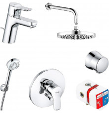 Комплект смесителей Kludi Pure Easy 376300565 Хром
