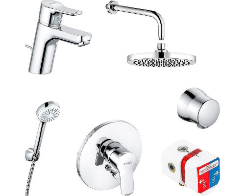 Комплект смесителей Kludi Pure Easy 376300565 Хром