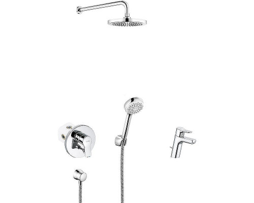 Комплект смесителей Kludi Pure Easy 376300565 Хром