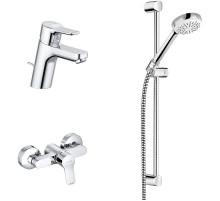 Комплект смесителей Kludi Pure Easy 378450565 Хром