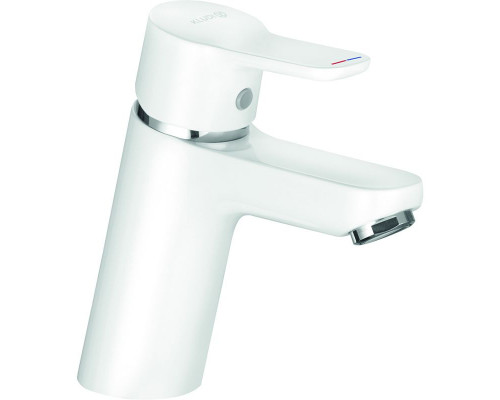 Купить Смеситель для раковины Kludi Pure Easy 370289165 Белый в магазине сантехники Santeh-Crystal.ru
