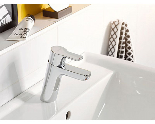 Купить Смеситель для раковины Kludi Pure Easy XL 372920565 Хром в магазине сантехники Santeh-Crystal.ru