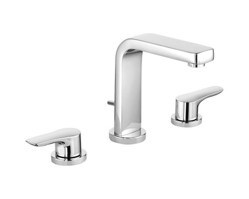 Приобрести Смеситель для раковины Kludi Pure Solid 343940575 Хром в магазине сантехники Santeh-Crystal.ru