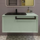 Смеситель для раковины Kludi Pure Style 400283975 Черный матовый