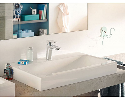 Заказать Смеситель для раковины Kludi Pure Style 402920575 Хром в магазине сантехники Santeh-Crystal.ru