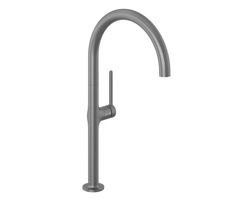 Смеситель для кухни Kludi Reef 50803N275 цвет Оружейная сталь