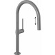 Смеситель для кухни Kludi Reef 50851N275 цвет Оружейная сталь