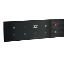 Смеситель для душа Kludi TouchTronic 38310G1-00 с термостатом Черный