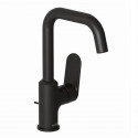 Смеситель для раковины Kludi X1 320273975 цвет Черный матовый