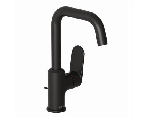 Смеситель для раковины Kludi X1 320273975 цвет Черный матовый