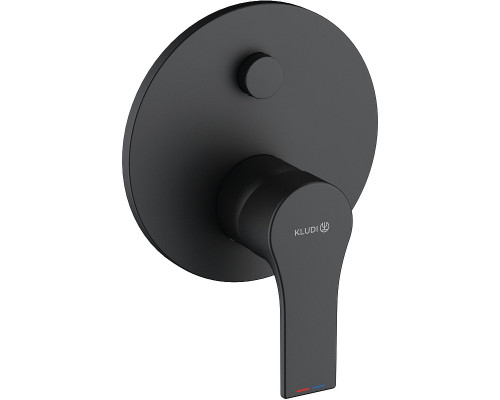 Смеситель для душа Kludi Zenta SL 487593965 Черный матовый