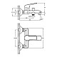 Купить Смеситель для ванны Koller Pool Twist TW0100 Хром в магазине сантехники Santeh-Crystal.ru