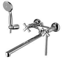 Смеситель для ванны Lemark Benefit LM2512C универсальный Хром