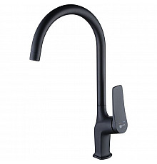 Смеситель для кухни Lemark Bronx LM3705BL Черный
