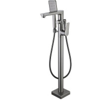 Смеситель для ванны Lemark Bronx LM3744GM Графит