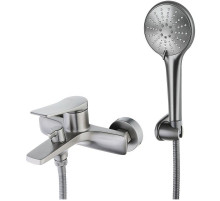 Смеситель для ванны Lemark Bronx LM3714GM Графит