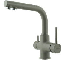 Смеситель для кухни Lemark Comfort LM3061PGS Серый шелк