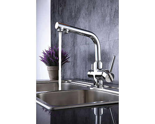 Приобрести Смеситель для кухни Lemark Comfort LM3061C Хром в магазине сантехники Santeh-Crystal.ru