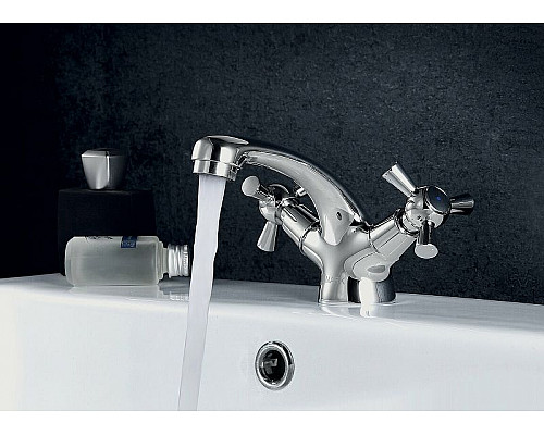 Купить Смеситель для раковины Lemark Contour LM7406C Хром в магазине сантехники Santeh-Crystal.ru