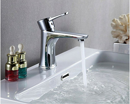 Купить Смеситель для раковины Lemark Evitta LM0506C Хром в магазине сантехники Santeh-Crystal.ru