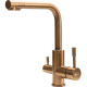 Приобрести Смеситель для кухни Lemark Expert LM5061RGN Розовое золото в магазине сантехники Santeh-Crystal.ru