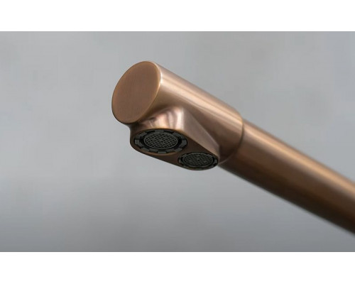 Приобрести Смеситель для кухни Lemark Expert LM5061RGN Розовое золото в магазине сантехники Santeh-Crystal.ru