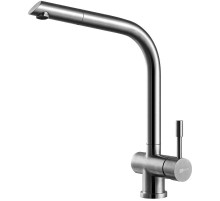 Смеситель для кухни Lemark Expert LM5075S Матовый хром