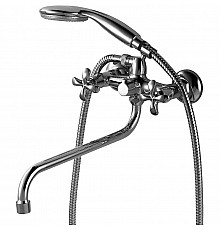 Смеситель для ванны Lemark Flora LM0151C универсальный Хром