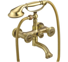 Смеситель для ванны Lemark Jasmine LM6614B Бронза